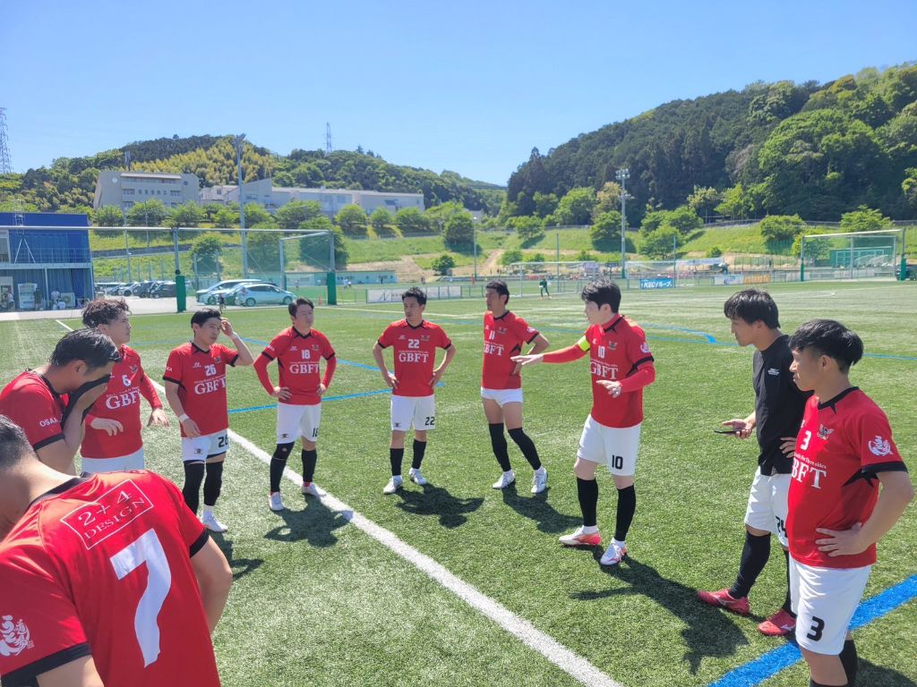 試合前ミーティング